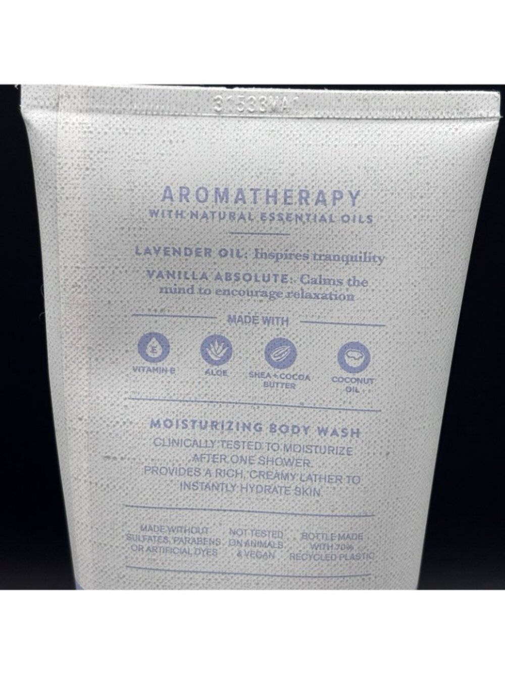 Bath & Body Works Moisturizing Body Wash Lavender Vanilla Aromatherapy 10 oz - Picture 7 of 15